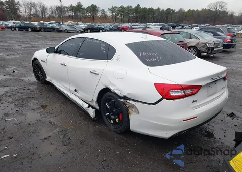 2019 Maserati Quattroporte S Q4 из США, поврежденный, VIN ZAM56YRA8K1314308